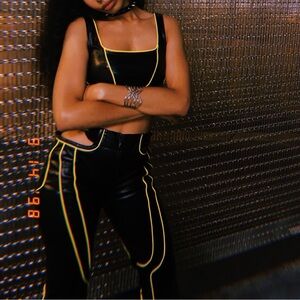 IAMGIA Leather Racer PANTS